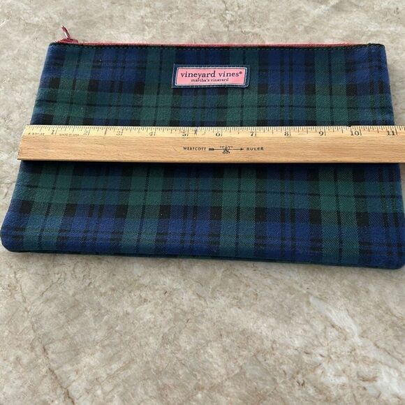 VINEYARD VINES Plaid Cosmetic Bag - Picture 5 of 6